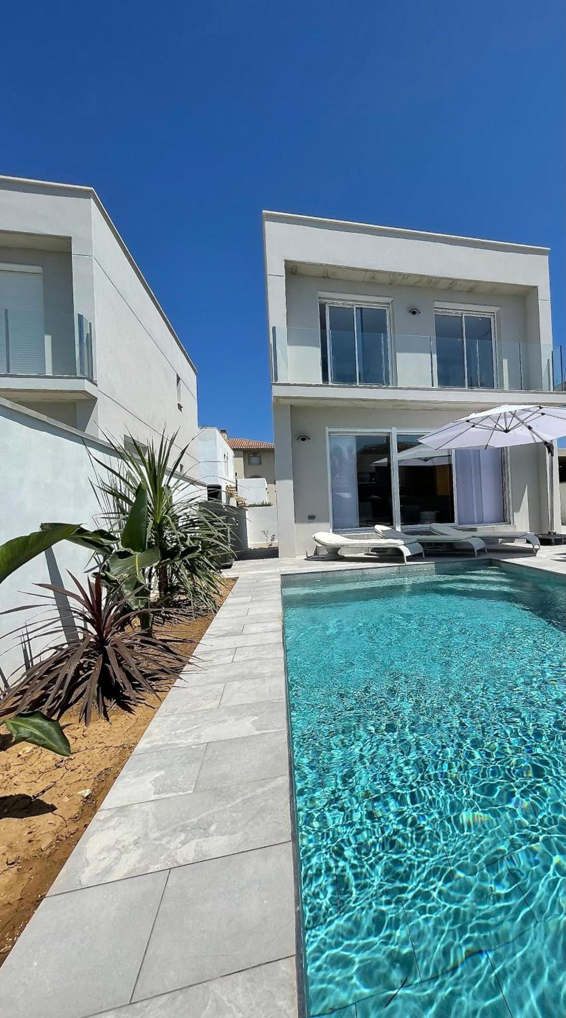 Belle Villa Contemporaine Piscine Privee Empuriabrava Exterior foto